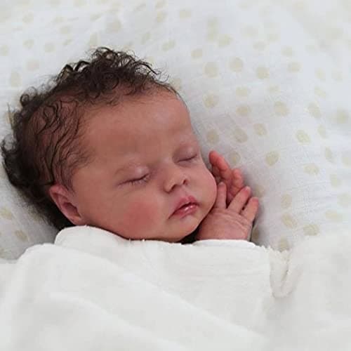 18inch Reborn Doll Kit Delilah Lifeike Fresh Color Soft DIY Doll Parts