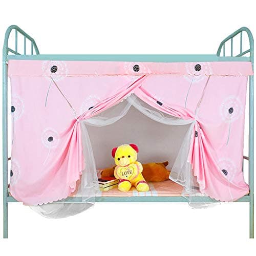 Bed Mosquito Nets Bedding Curtain Blackout Cloth with Dustproof Top + Bed Nets