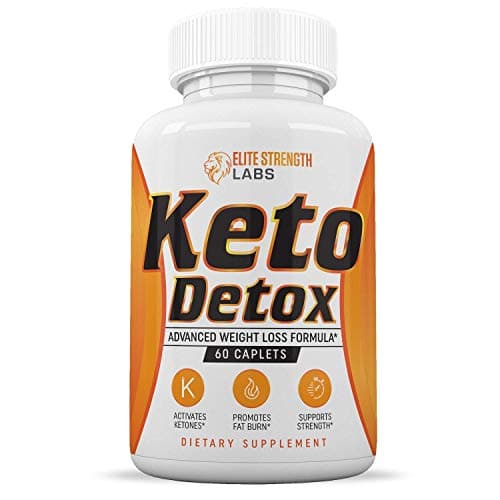 Keto Detox Cleanse Weight Loss - Best Colon Cleansing Supplement - Supports Weight Loss - Boosts Energy Levels - Made with Natural Ingredients - Improve Digestion - 60 Caplets
