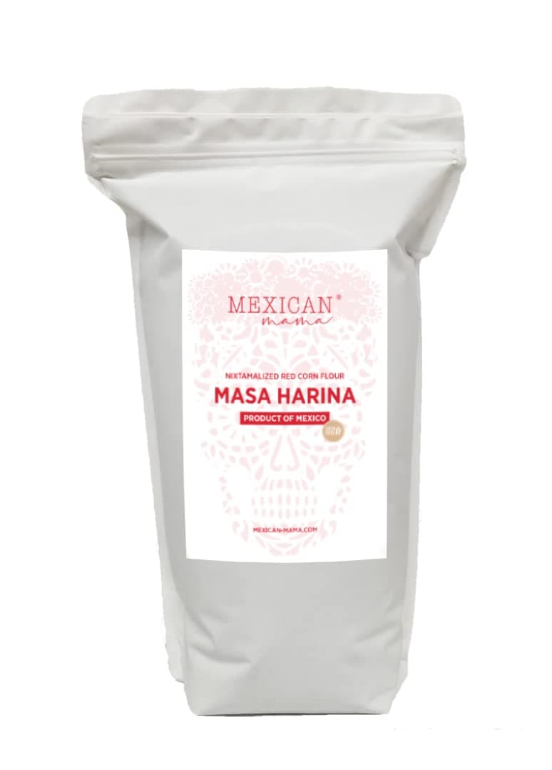 Mexican Mama Red Masa Harina (Red Corn Flour) 1Kg