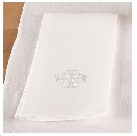 4 Pack of 100% Altar Linen Purificator