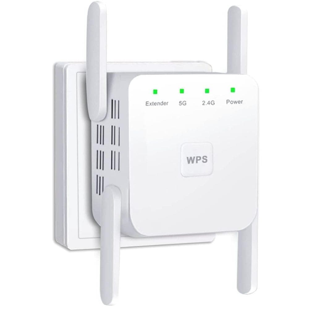 5G WiFi Extender Signal Booster Netboost Pro UltraXtend, Extend Your Wi-Fi Signal in Your Home, Plug It in and Boost Your Wi-Fi Signal for Home or Office (1200 Mbps)