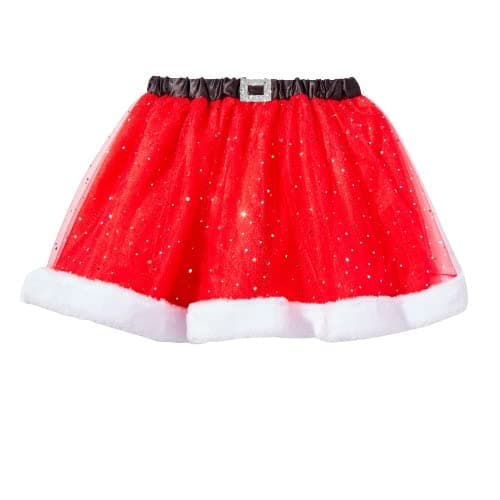 Claire's Red Santa Tutu Kids