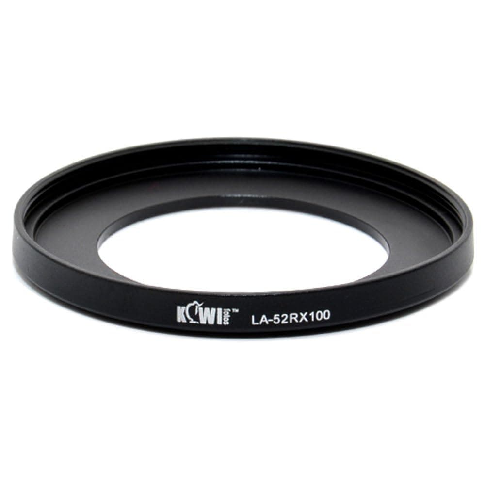 Kiwifotos Lens Mount Adapter voor Sony DSC RX100, LA 52RX100, Schwarz