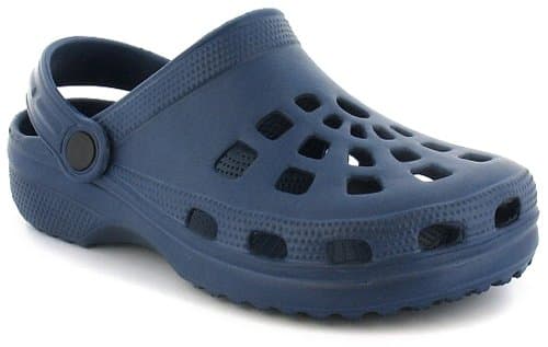 Wynsors Pop Blue Boys Sandals & Sliders - Boys Clogs Made from Moulded EVA with Moveable Back Strap. Stylish & Comfortable Kids Clogs for Casual Wear