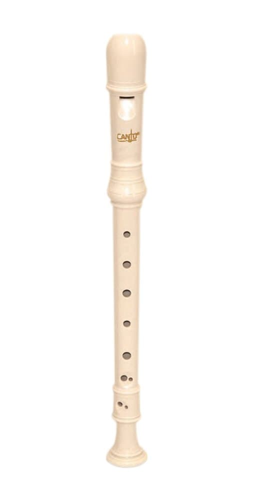 Canto CR101 Soprano Recorder with Baroque Fingering Ivory