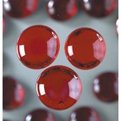 MosaixPro Glass Nuggets Iridescent 18-20 mm 100 g / ~ 20 pcs. red