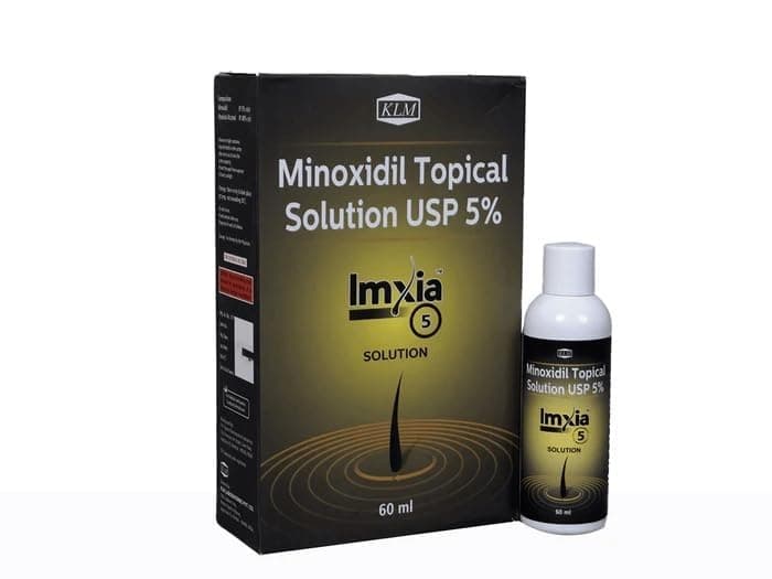 Imxia-5 - Bottle of 60ml Solution with Minoxidil