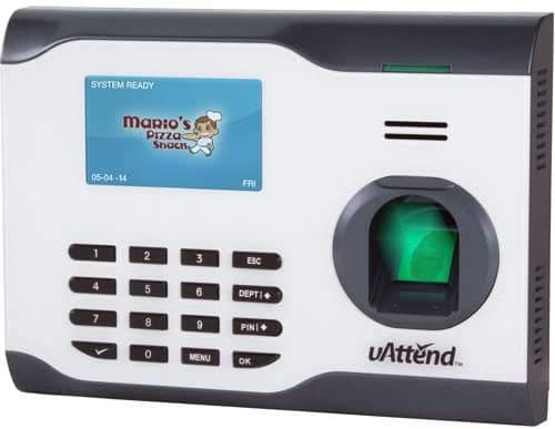 uAttend BN5500 Wi-Fi Biometric Fingerprint Time Clock