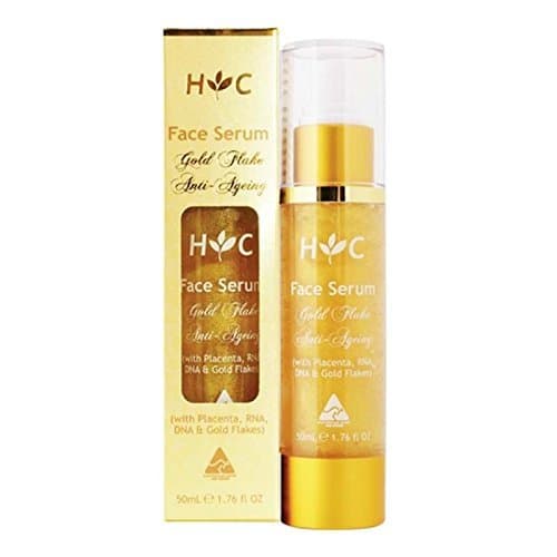 Healthy Care Anti Ageing Gold Flake Face Serum 50ml made in Australia, with one Knot gift
