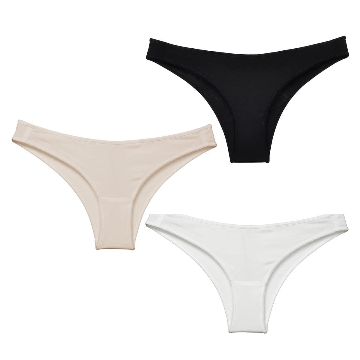 KITSEDITThongs for Womens Underwear Thong Breathable Panties Briefs Pack Comfortable Thongs 3 Pack