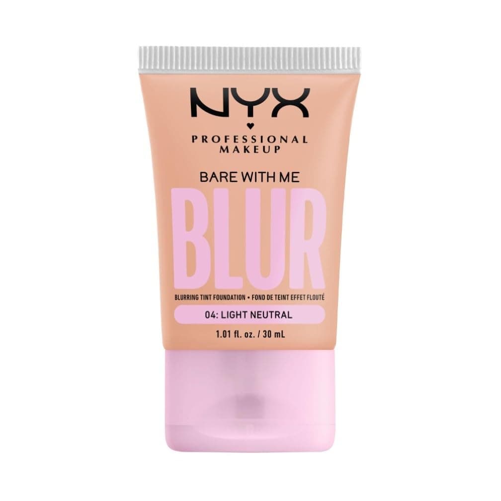Blurring Tint Foundation, Medium Coverage, Matte Finish, With Niacinamide, Matcha and Glycerin, 12 Hours Hydrating, Bare With Me Blur, 30 ml, Shade: Lt Neutral