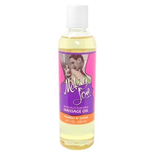 Making Love Massage Oil, Peaches and Cream, 8 Ounce by Making Love