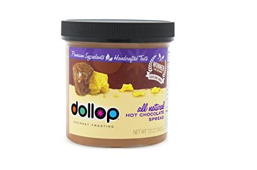 Dollop Gourmet All Natural Hot Chocolate Frosting Spread, 12 Ounce