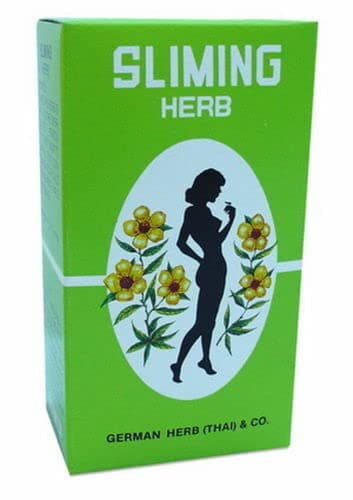 German Herb Sliming Herbal Tea For Weight Loss (Thai) & Co., 50 Tea Bags 41 Gram (From Germany)