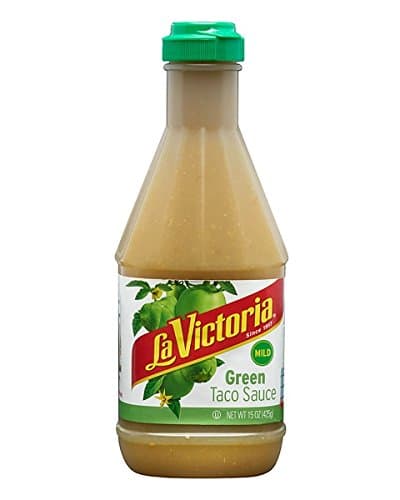 La Victoria Green Taco Sauce (Squeeze) - Mild - 15 Ounce 6 Pack