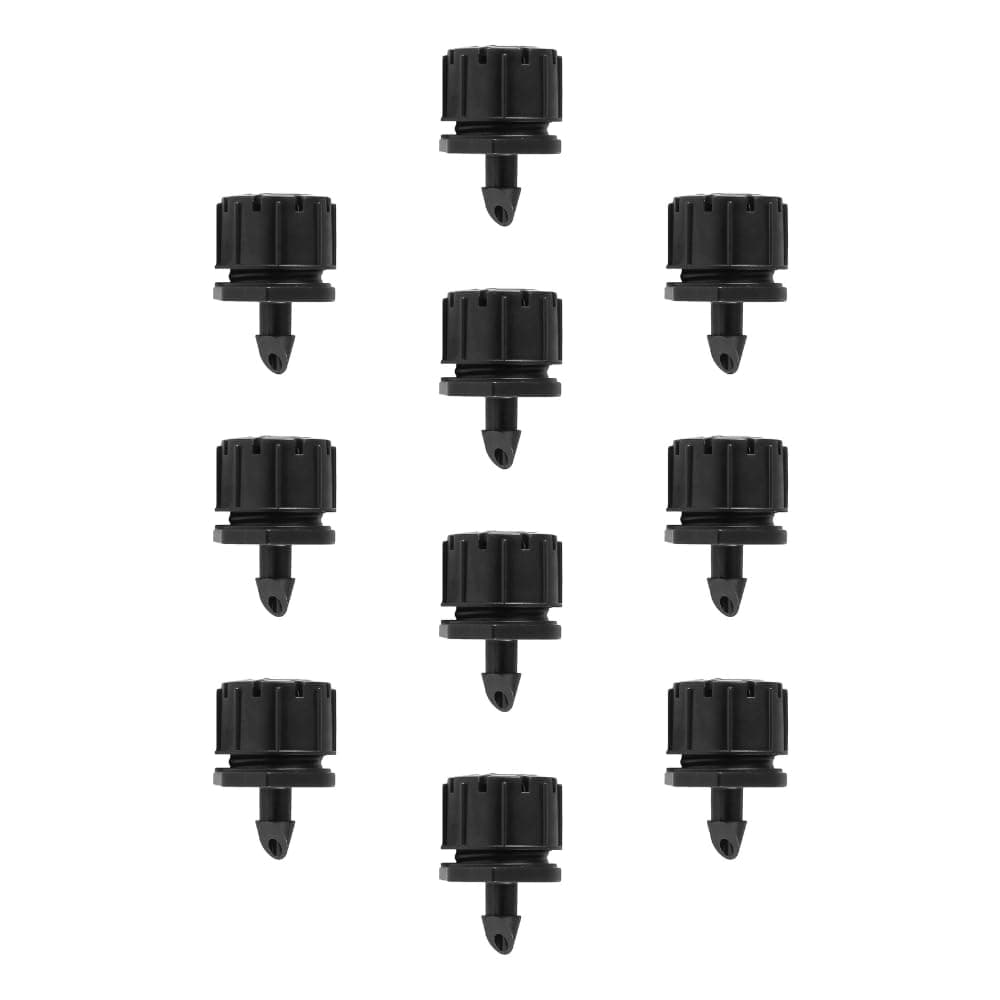 MBSPF10S Drip Irrigation Self-Piercing Micro-Bubbler, 360° Full Circle Pattern, 0-3' Spray Distance, 10-Pack
