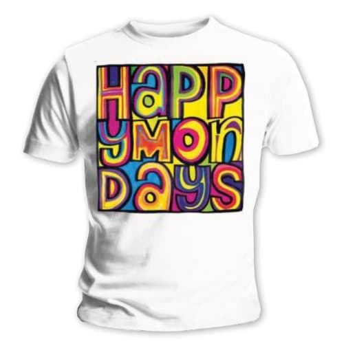 Happy MondaysMen Logo Short Sleeve T-Shirt