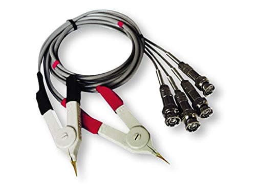 Rohde and Schwarz HZ184 4 Terminal Kelvin Test Cable for HM8118