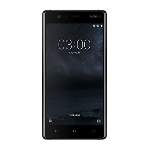 Nokia 3 TA-1020 SS 5" Smartphone 16GB Storage SIM-Free Android 1Yr - Black A
