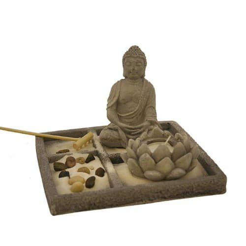 Asian Japanese Feng Shui Sand Zen Garden