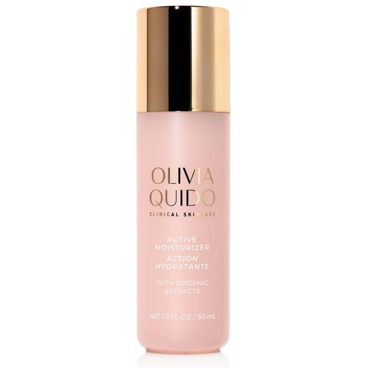 OLIVIA QUIDOClinical Skincare Active Moisturizer 1.7oz, Facial Skin Care Product for Women and Men, Personal Care Product and Facial Moisturizer for Oily Skin, Dry Skin, and All Other Skin Types