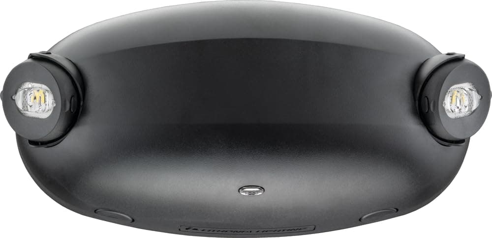 ELM2L B M12 Quantum LED Emergency Light, Manual Testing, 220 Lumens, Black