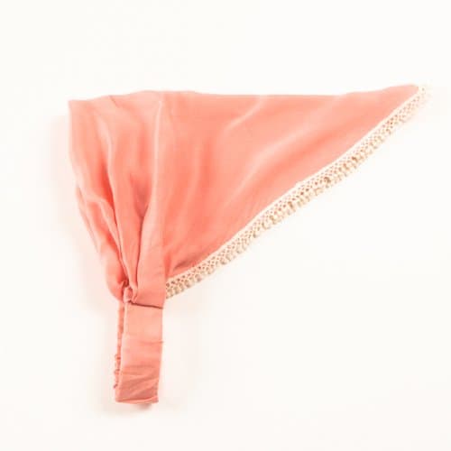 Peppercorn Kids Big Girls' Solid Silky Head Scarf - Aquamarine