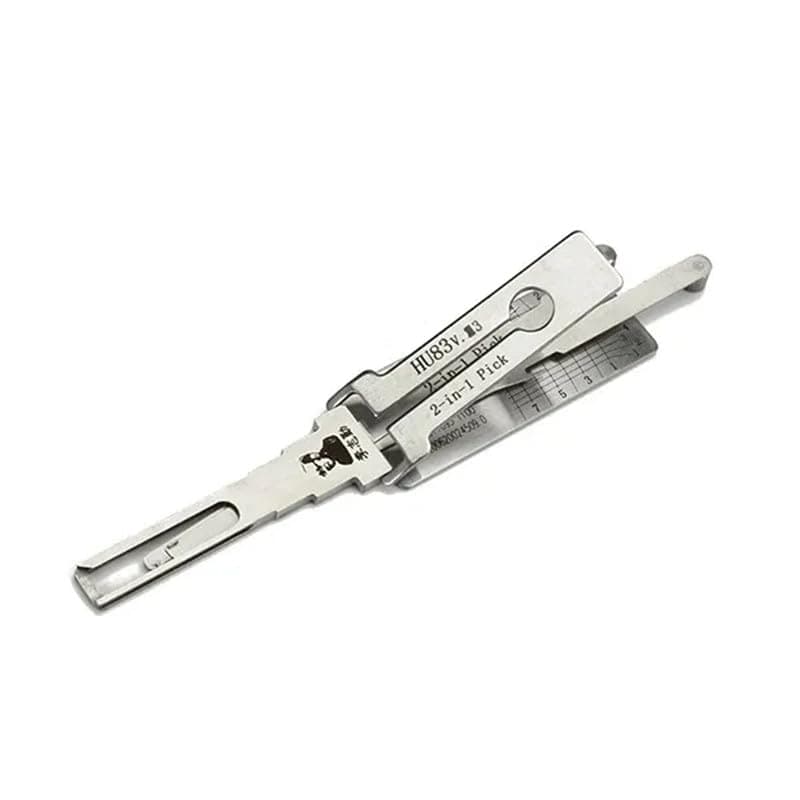 HU83 2 in 1 Lock Pick and Decoder, Car Key Reader, Auto Lock Pick, Professional Locksmith Tools