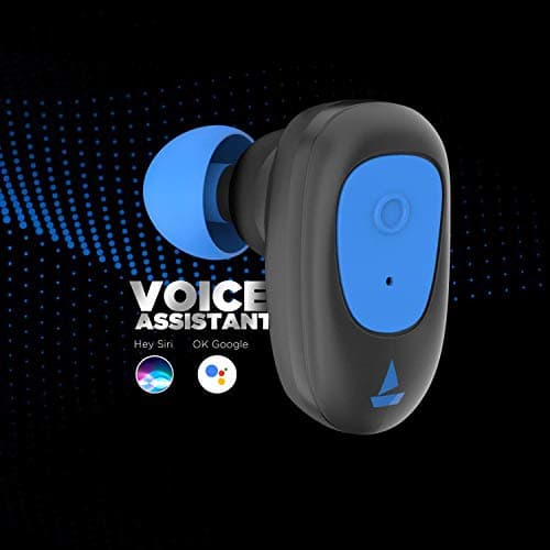 Boat Airdopes 201 Bluetooth Truly Wireless Earbuds with Mic(Furious Blue)