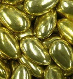 Jordan Almonds - Gorgeous Gold! (1 lb bag) by Capco Enterprises