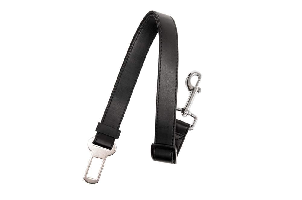 Karlie Flamingo 1031153 Connection Piece, Faux Leather Safety Harness, 25 mm, Black