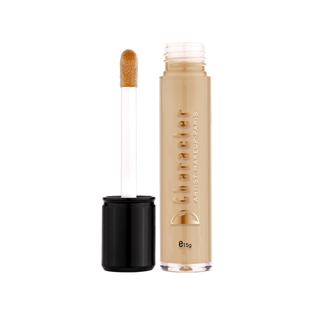 Block Out Concealer | Full Coverage | Lightweight & Long-Lasting | Smooth Blendable Texture | Covers Blemishes & Dark Circles | Hide Away (Flax)