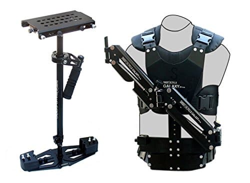SHOOTVILLA Galaxy PRO Dual Arm & Body Vest with Free HD-5000 Steadycam System (SV-GPVA-HD-5000) for Video DSLR Cameras | Free Accessories