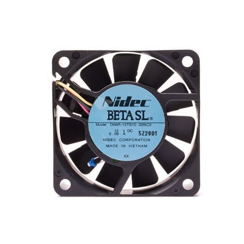 Nidec D06R-12TS10 02BC2 Toshiba TV Fan (Fan only Starting to Spin on high Temps Detected)