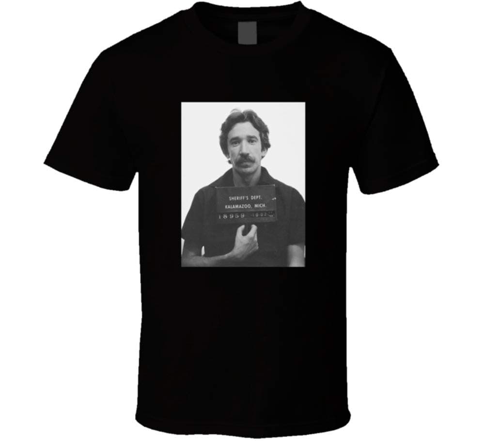 Tim Allen 1978 Mugshot Dealer Celebrity Mug Shot T Shirt