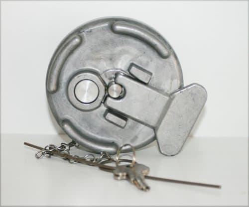 Fuel Tank Accessories Locking Diesel Fuel Cap for Peterbilt Semi Trucks by Fuel Tank Accessories