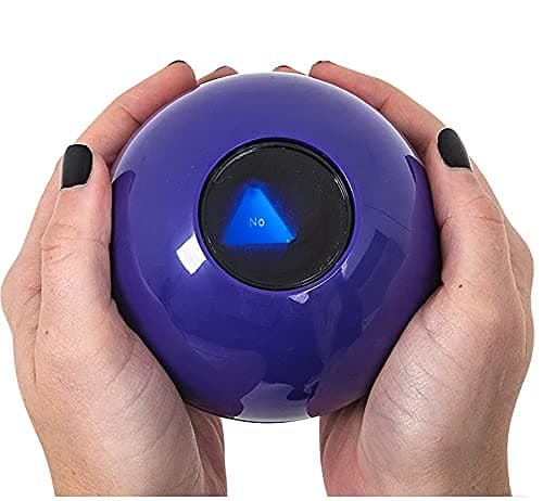 Fortune Telling Purple Magic Orb (4") Magical Ball for Kids. The Mystical Orb. Your Answer is here! Easy to Use.