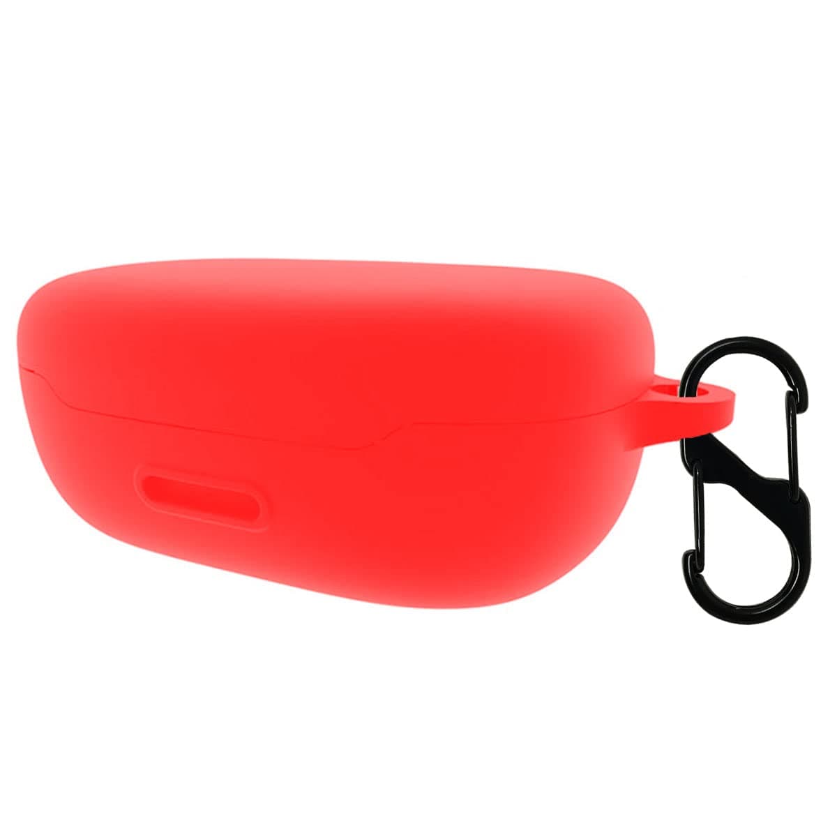 KACA Protective Shockproof Silicone Cover Case with Buckle Compatible with JBL Endurance Peak 2 / Peak II (Red)