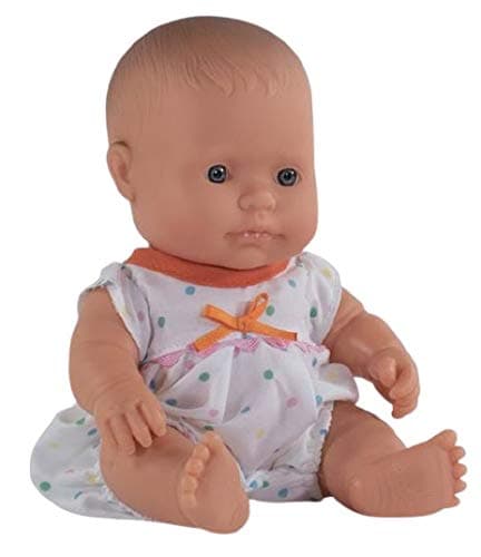 Miniland Warm Weather Pyjama Dots 21 cm Dress for 21 cm Dolls, Blue, (31674)