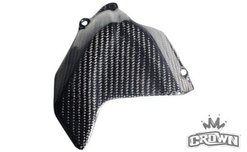Clearance SALE !! Crown Moto USA 3K Carbon Fiber Front Sprocket Cover Fits Ducati 848 1098 1198 Motorcycles