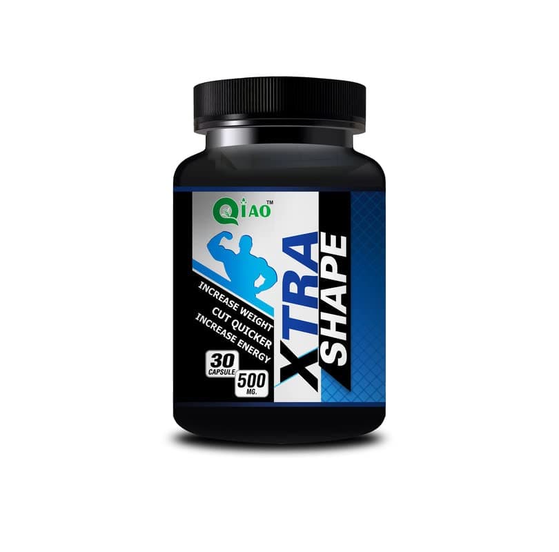 Sabates Xtra Shape Pills | Weight Gainer, Weight Gain Capsule, Fast Weight & Muscle Gain, Daily Muscle Building For Body Builders For Mass Muscles Protein Supplement (30N)