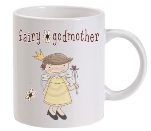 Personalised Fairy Godmother Mug Godmother Gift Mug Personalised