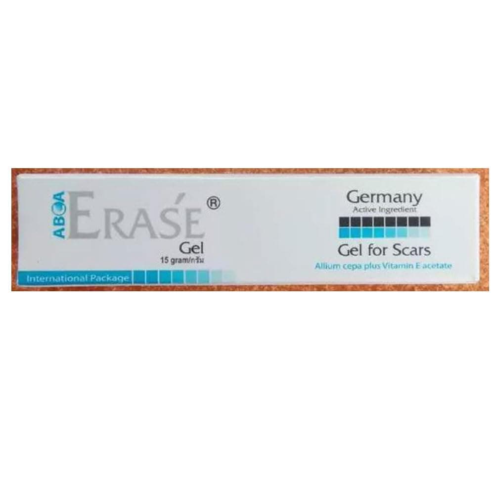 Erase Gel for Scar - Keloid Acne Surgery Scars Remover 15 G.