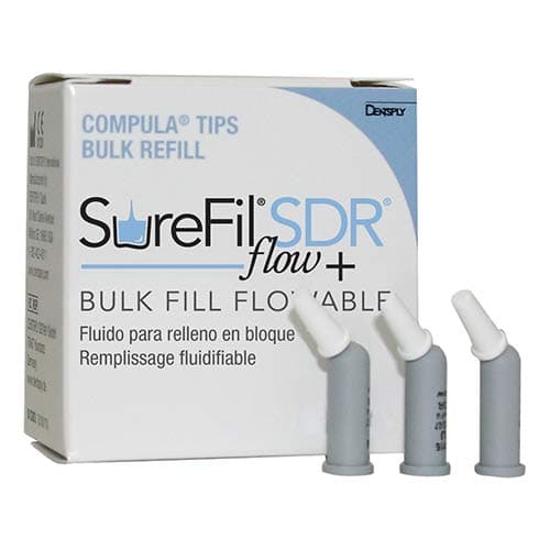 SDR Flow+ Bulk Fill Composite Compula Tip Refill Shade A2 0.25 Gm 15/Package
