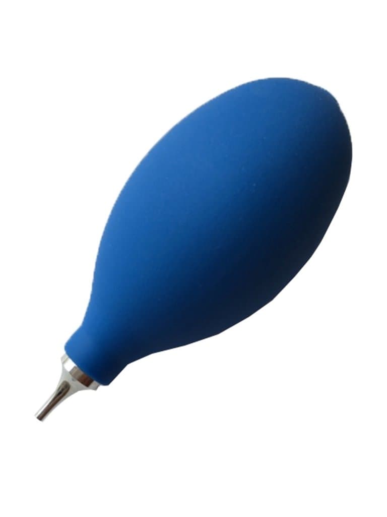 New Metal Tip Air Blower Dryer Hearing Aid Cleaning Puffer Pump Cleaner Earmold & Tube