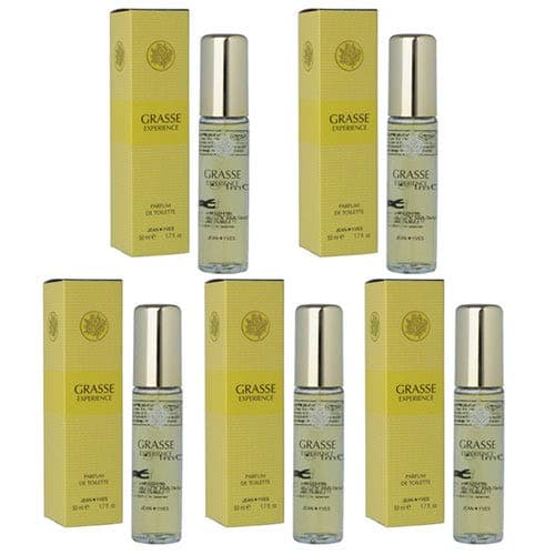 5 Pack Set Of Women's Grasse Experience Milton Lloyd Perfume Parfum De Toilette Fragrances 50 Millilitres