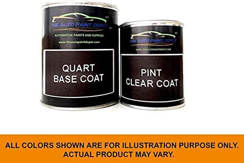 Auto Paint Depot Touch Up Paint for Honda Accord-Solaris Silver Metallic NH-536M (All Years) One Quart with Clear Coat
