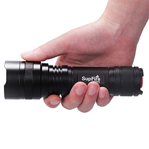 SupFire L6 3W CREE XPE LED Powerful Torch Use 26650 Battery Long Shots Flashlight