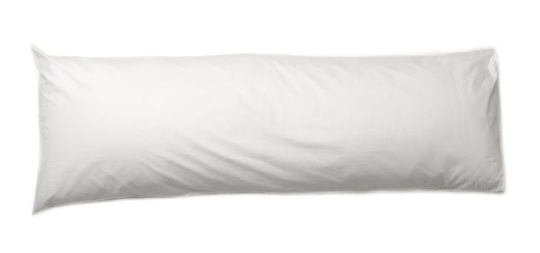 Bolster Pillowcases - Pregnancy Maternity Orthopaedic Support Pillowcase Double 4.6FT(54") White